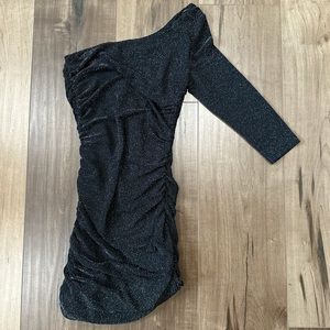 Black One Sleeve Dress